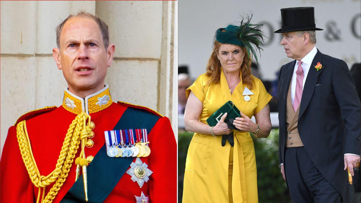 Photo of Prince Edward, Sarah Ferguson, Andrew Windsor