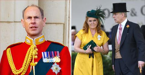 Photo of Prince Edward, Sarah Ferguson, Andrew Windsor
