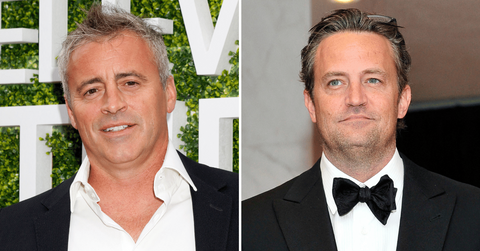 matt leblanc matthew perry death wake up call