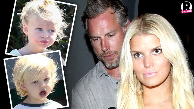 Jessica Simpson Rehab Husband Eric Taking Kids