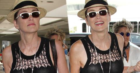 Sharon Stone Nipple Photos