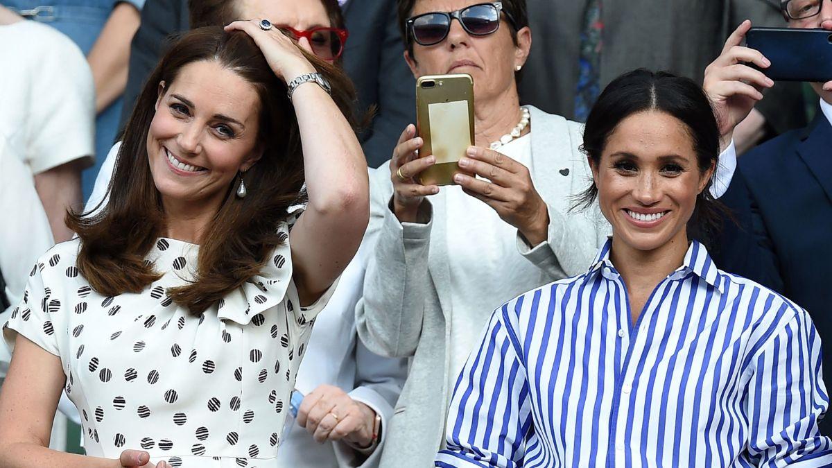 Photo of Kate Middleton and Meghan Markle