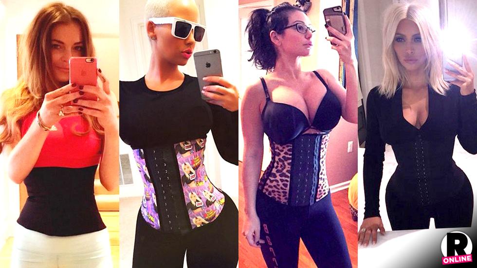 Celebrities using waist trainers