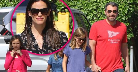 Ben Affleck Jennifer Garner Take Kids To Church During Divorce