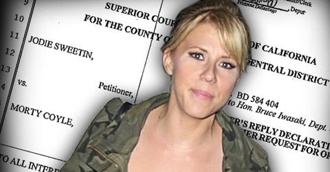 Jodie Sweetin Custody Battle
