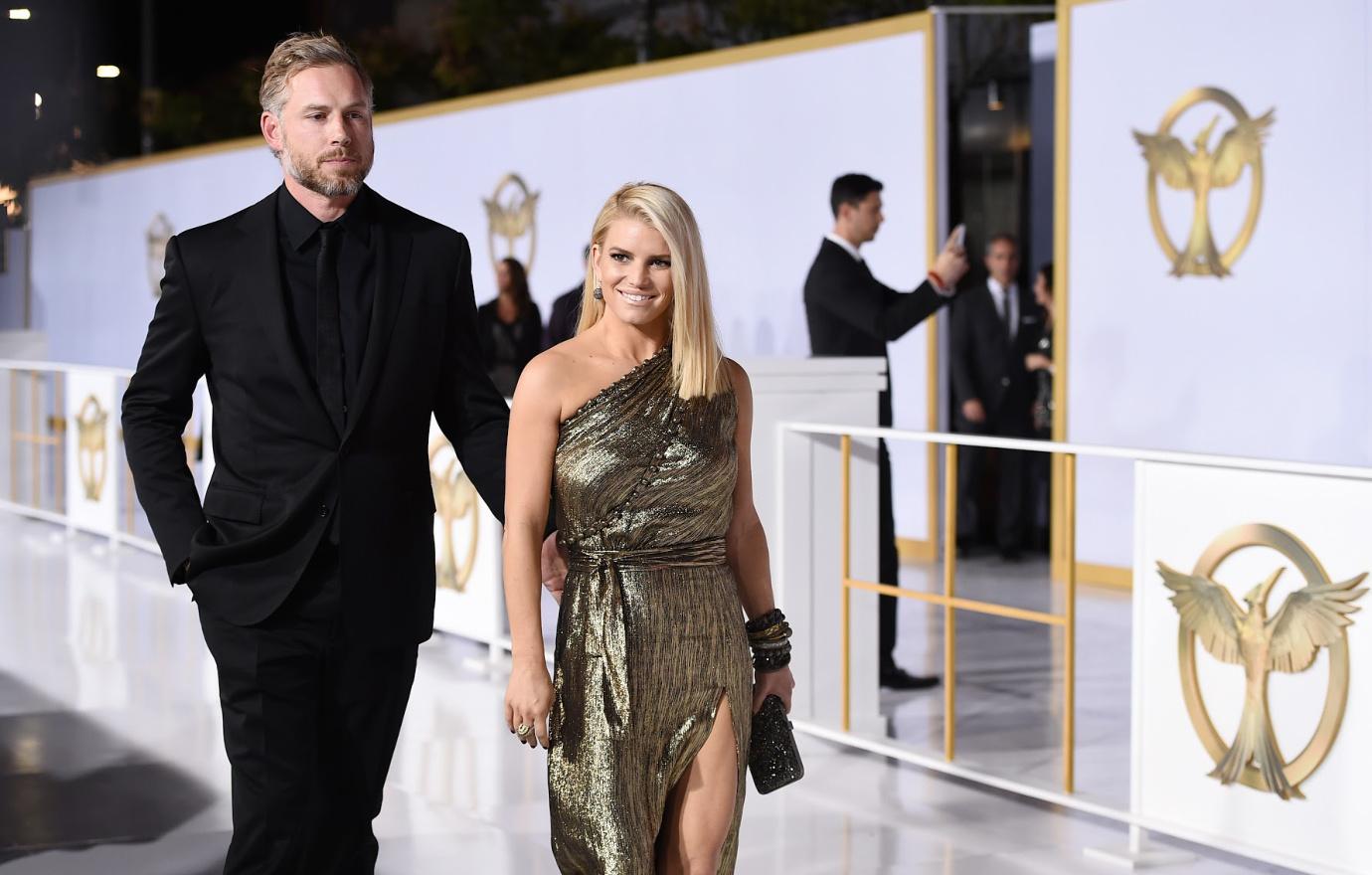 Jessica Simpson and Eric Johnson