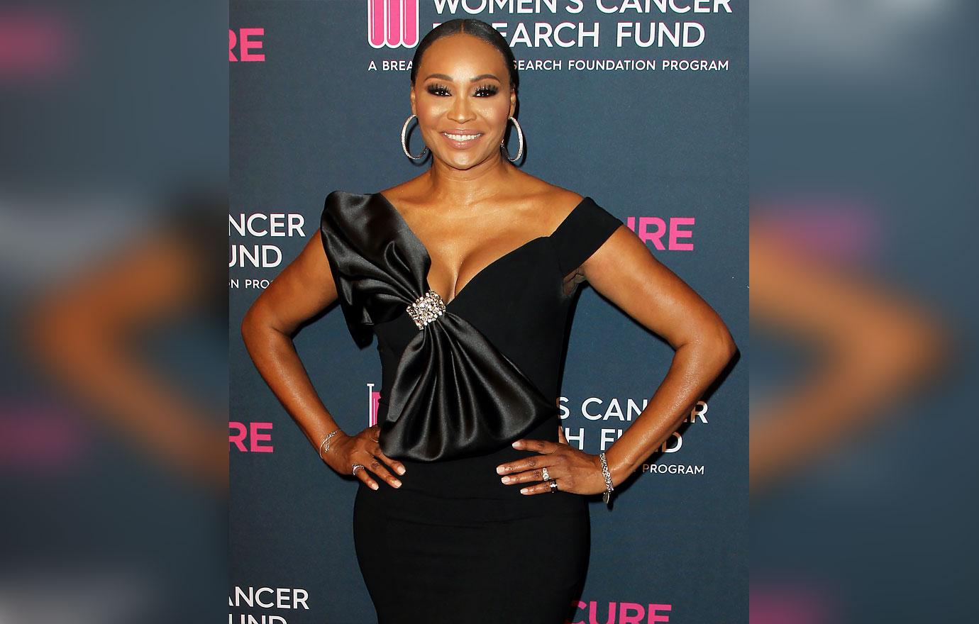 rhoa cynthia bailey smiling not returning season  fired porsha williams sheree whitfield r