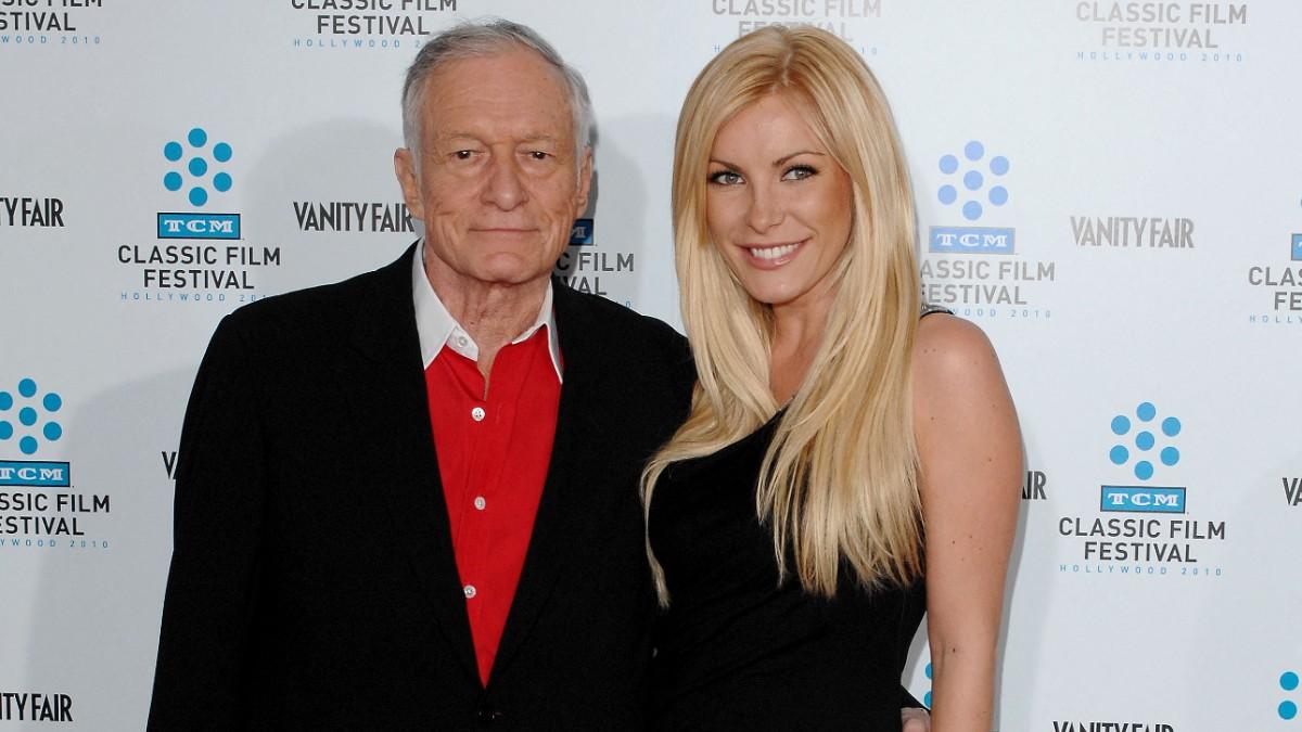 Picture of Crystal Harris and Hugh Hefner