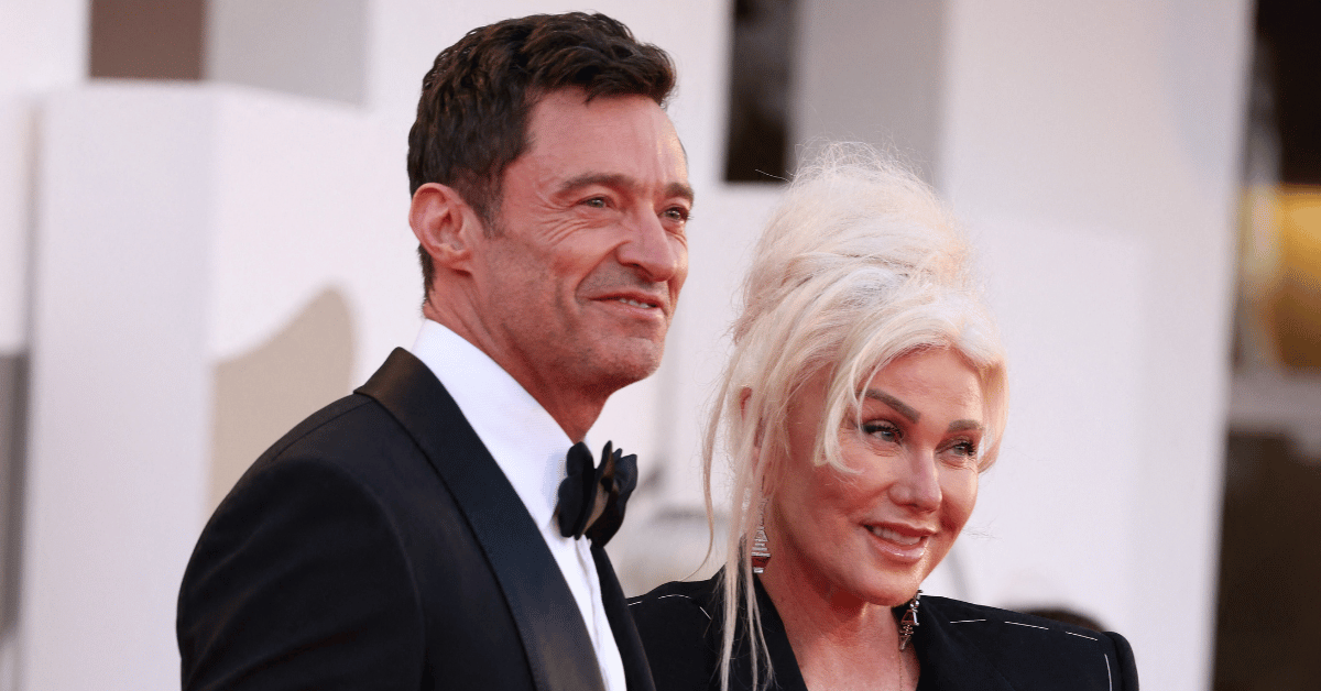 Photo of Hugh Jackman and Deborra-Lee Furness