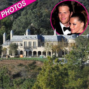 //tom brady gisele bundchen mansion brentwood