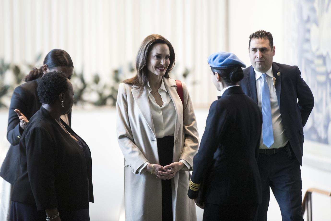 Angelina Jolie Addresses UN Amid Brad Pitt Divorce