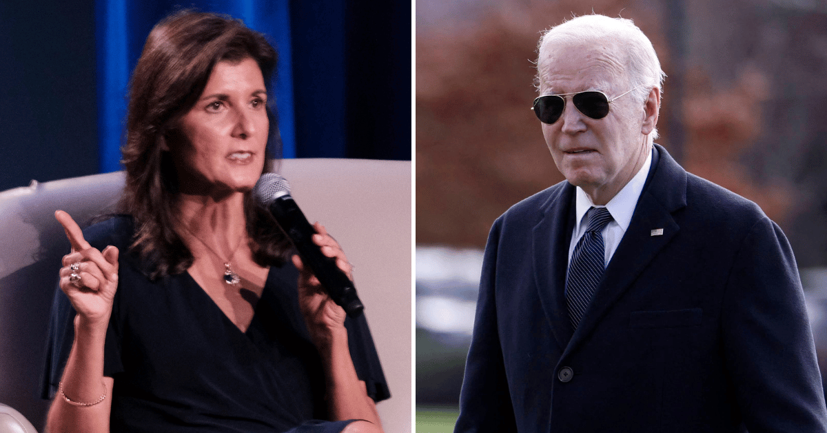 Nikki Haley Fires Back at Joe Biden After He Condemns Her Civil War Comments