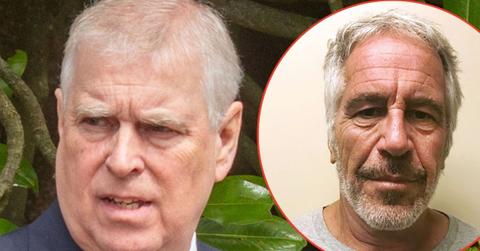 picture of Andrew Windsor and Jeffrey Epstein