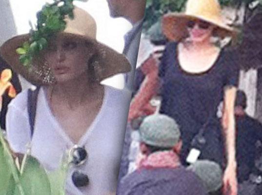 Angelina Jolie Skinny Filming Cambodia