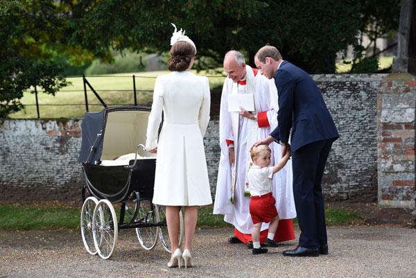 Photos Of Princess Charlotte's Christening