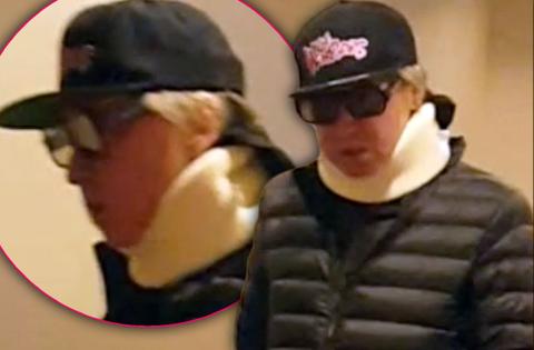 Dying Val Kilmer Spotted With Neck Brace Amid Throat Cancer Nightmare