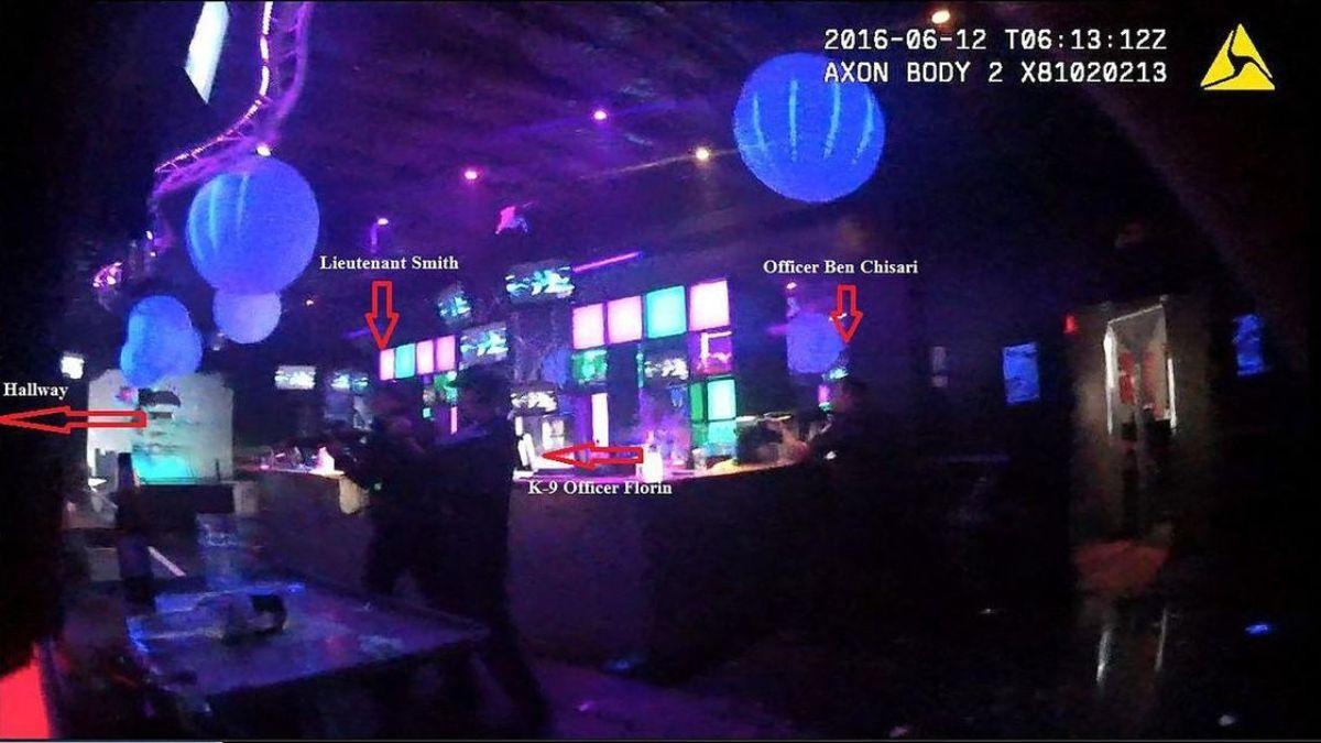 Bodycam footage revealed the massive police response.