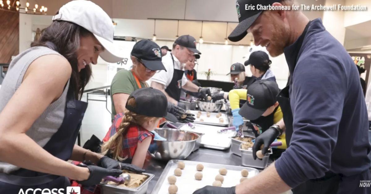 Photo of Meghan Markle, Prince Harry, Archie and Lilibeth.