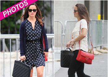 //pippa middleton prada purse shoes recycle