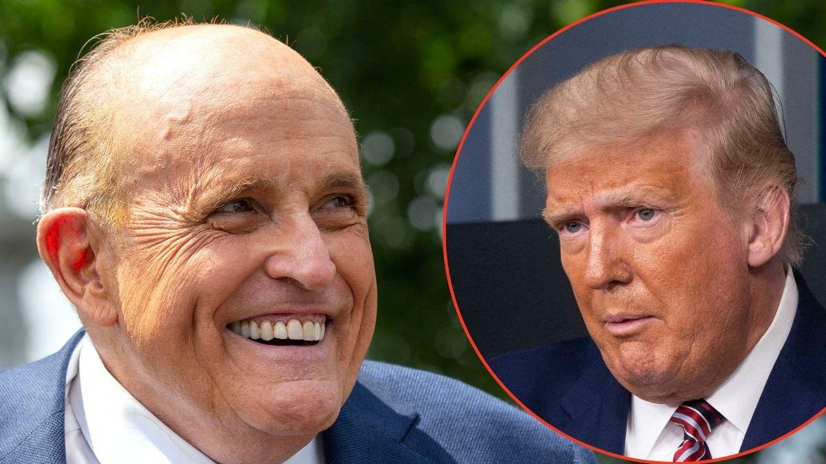 picture of Rudy Giuliani and Donald Trump