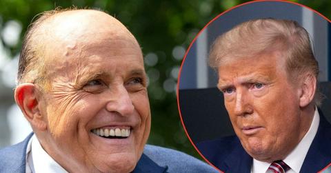 picture of Rudy Giuliani and Donald Trump