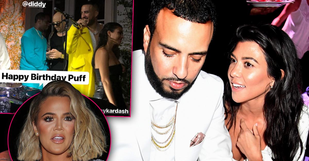 Kourtney Kardashian Caught Flirting And Twerking On Khloe Kardashians Rapper Ex French Montana 0163