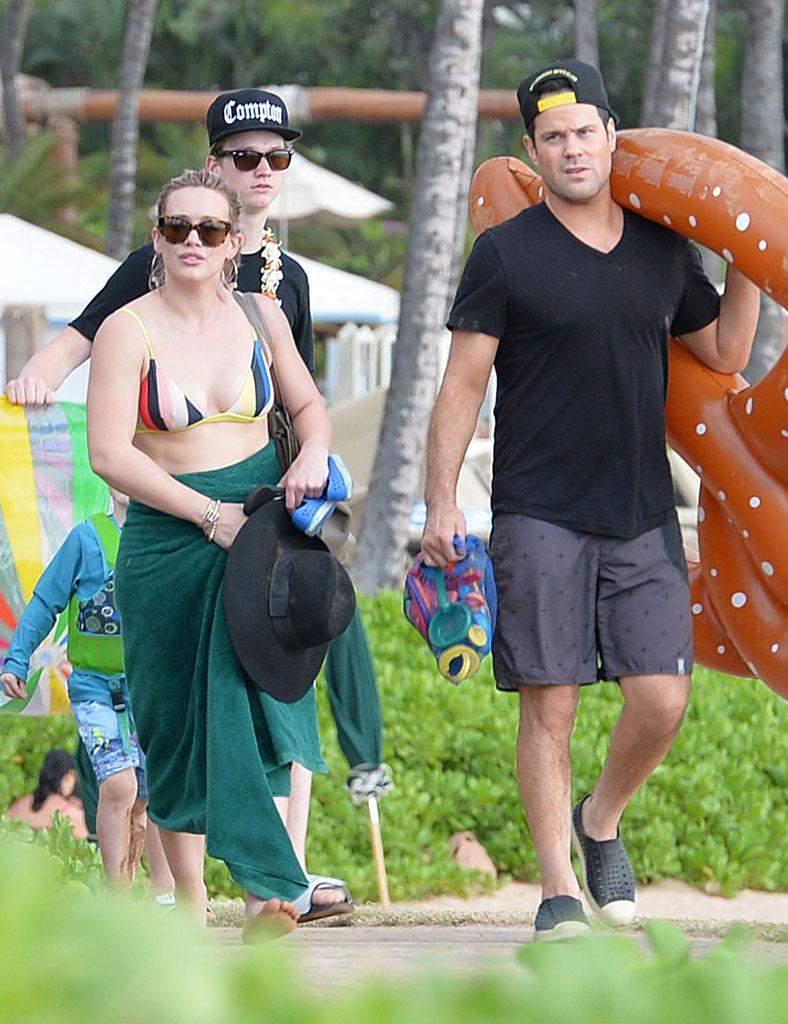 Hilary Duff Mike Comrie Divorce Hawaii Vacation