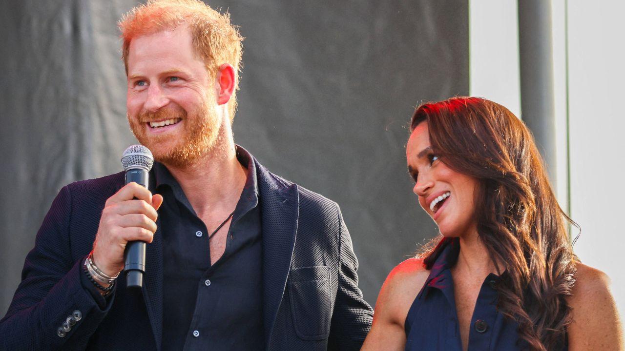Picture of Meghan markle and prince harry