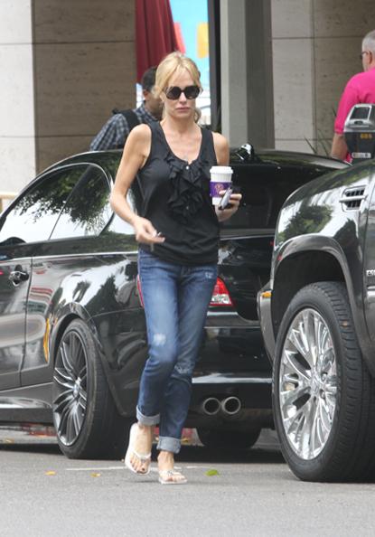 Taylor Armstrong Pictured out in Beverly Hills