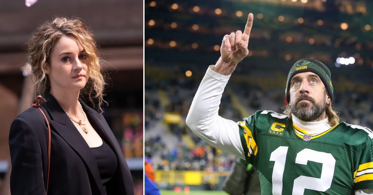 NFL rumors: Packers' Aaron Rodgers, Shailene Woodley call it quits, end  engagement 