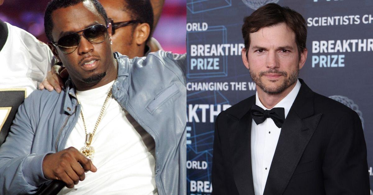 ashton kutcher friendship with diddy