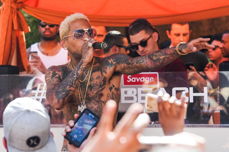 //Kid Ink performs at TAO Beach