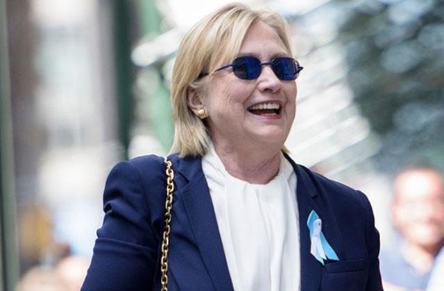 Hillary Clinton Stroke Glasses 911 memorial