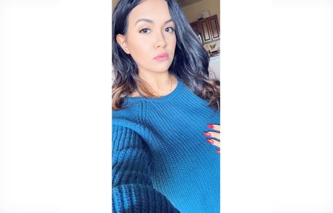 Briana Dejesus takes a selfie.