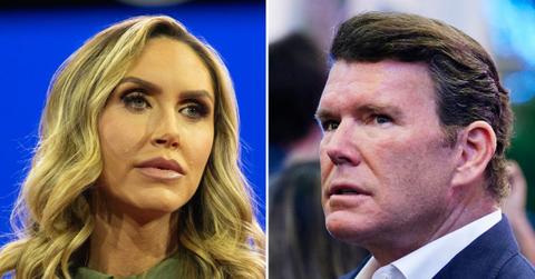 A photo of Lara Trump alongside a photo of Bret Baier
