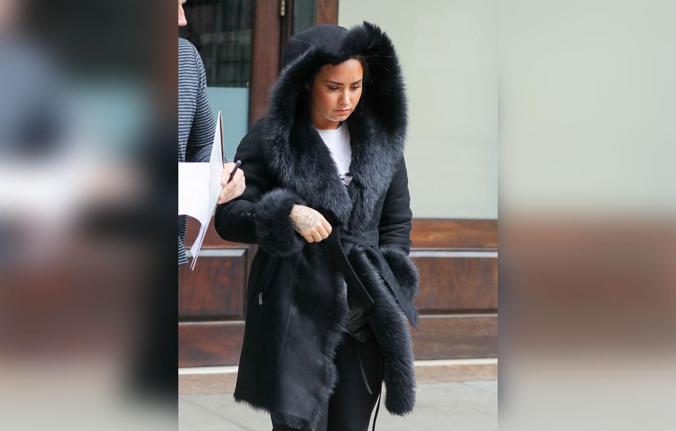 Demi Lovato Glum Drug Past