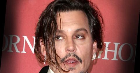 Johnny Depp Partying Palm Springs Film Festival