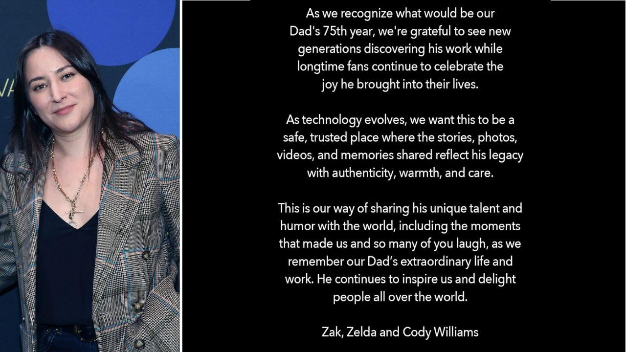 Photo of Zelda Williams and their Instagram post