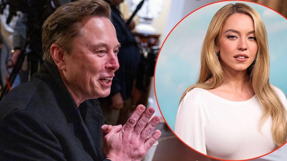 Photo of Elon Musk, Sydney Sweeney