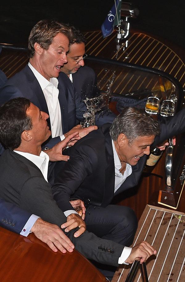 George Clooney Bachelor Party