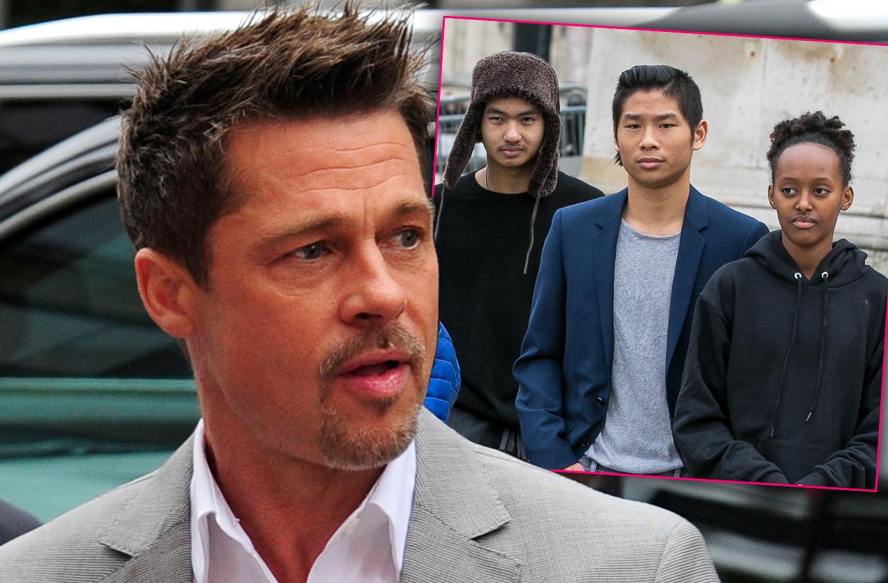 Brad Pitt Sources Say Angelina Jolie Has Poisoned Their Kids to