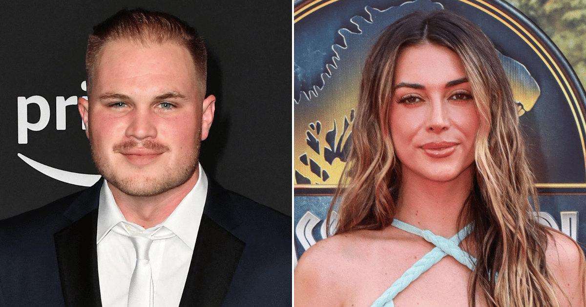 Split photo of Zach Bryan, Brianna 'Chickenfry' LaPaglia