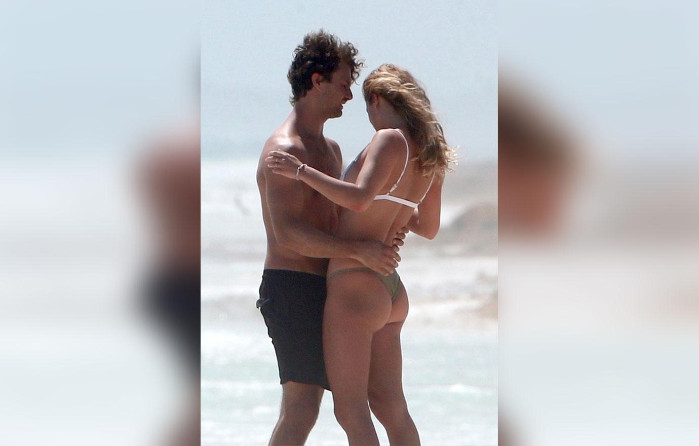 //nina agdal bikini thong wedgie