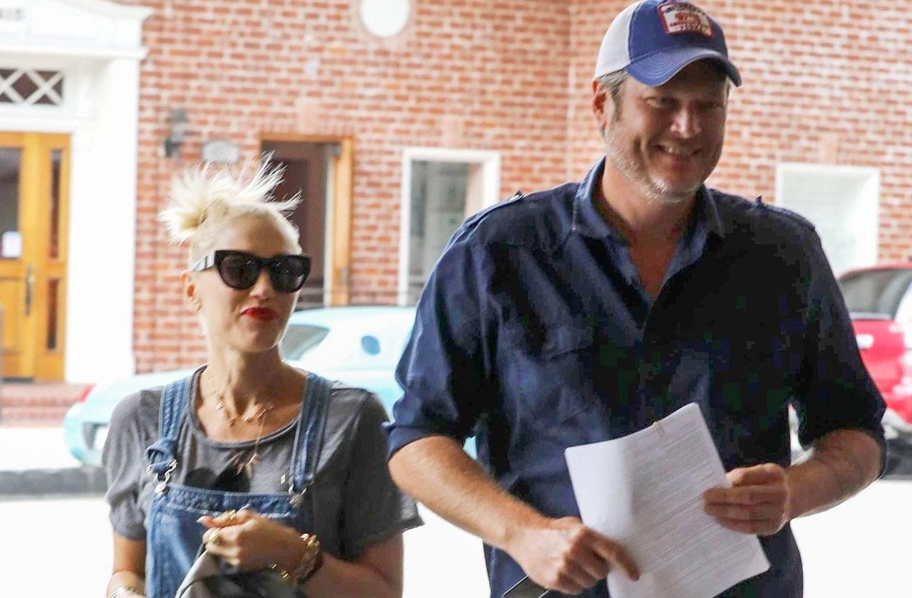 gwen stefani pregnant blake shelton doctor visit