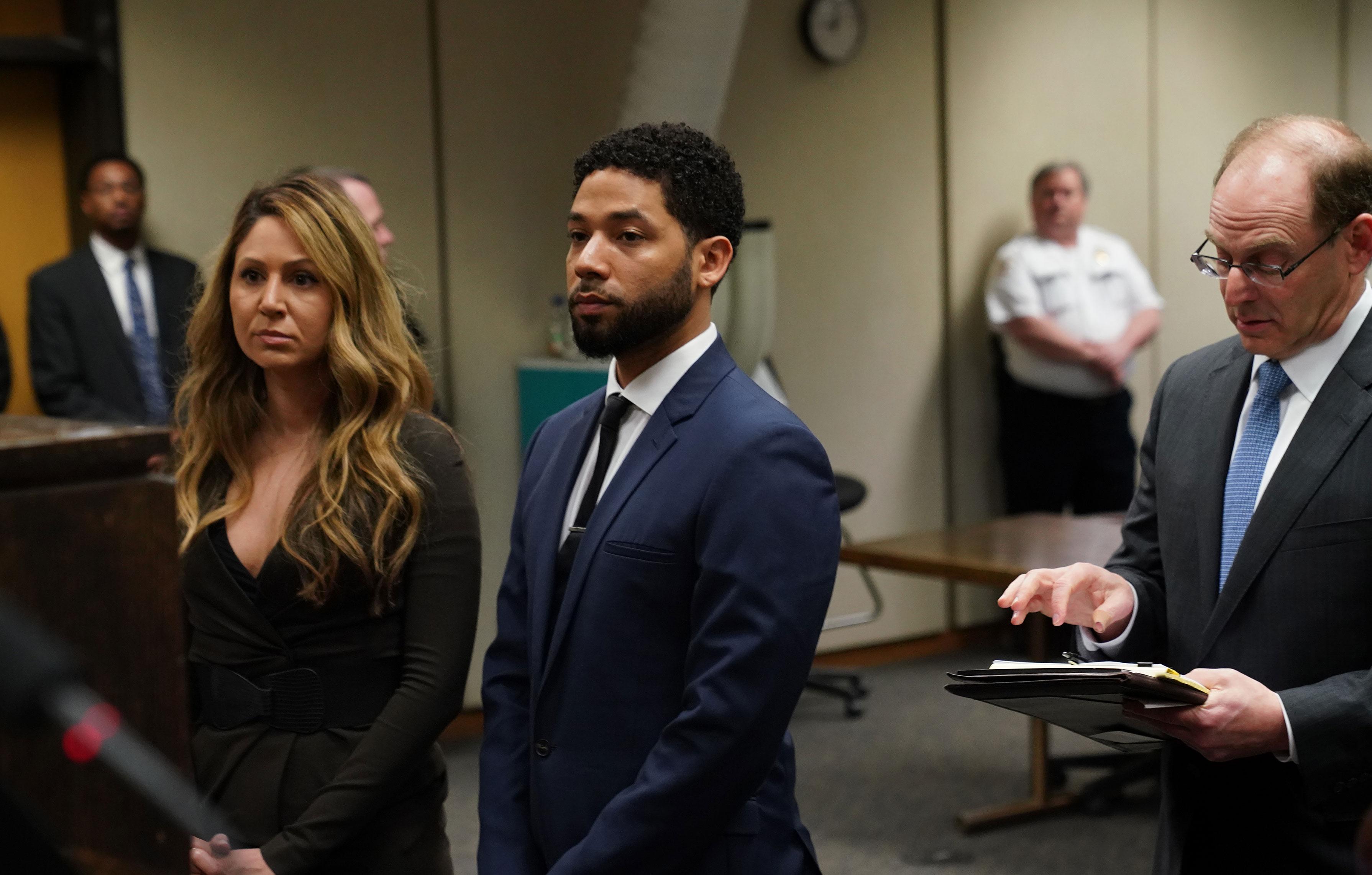 jussie smollet support blm movement found guilty faking hate crime