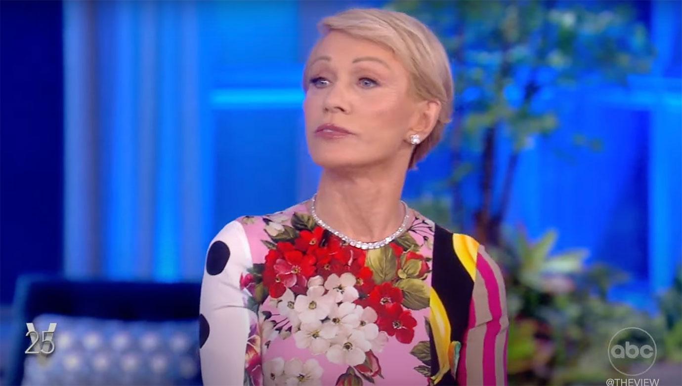 barbara corcoran apology whoopi goldberg fat joke the view