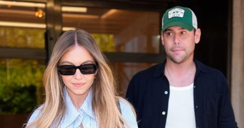 A photo of Sydney Sweeney and Scooter Braun