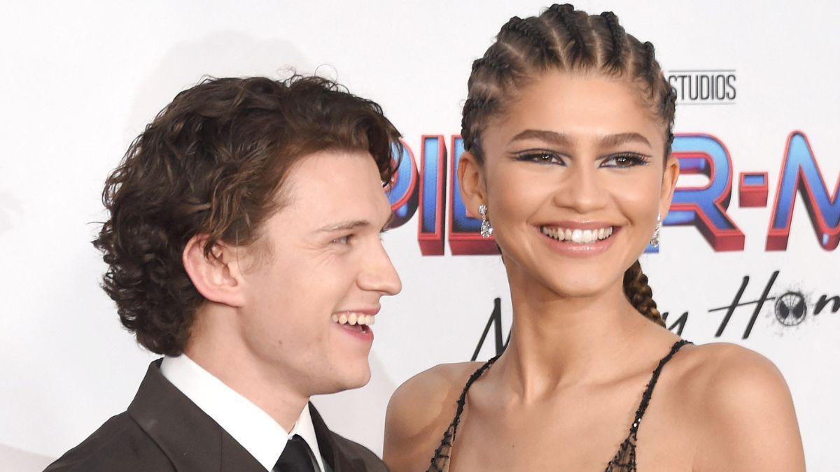 picture of Tom Holland and Zendaya