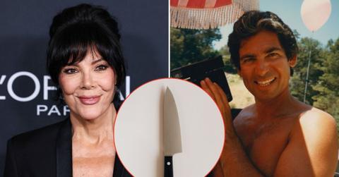 Split photos of Kris Jenner and Robert Kardashian