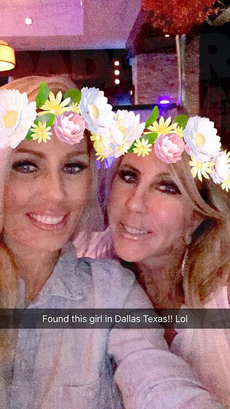 Vicki Gunvalson Gretchen Rossi RHOC Dallas Vacation